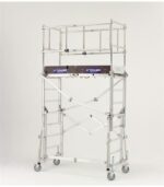 L'echafaudage roulant multifonction 2,4m/4,4m Hailo Combi Lot 5 – Image 3